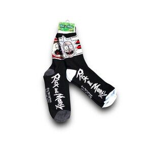 Rick and Morty Men's Crew Socks - 2 Pairs